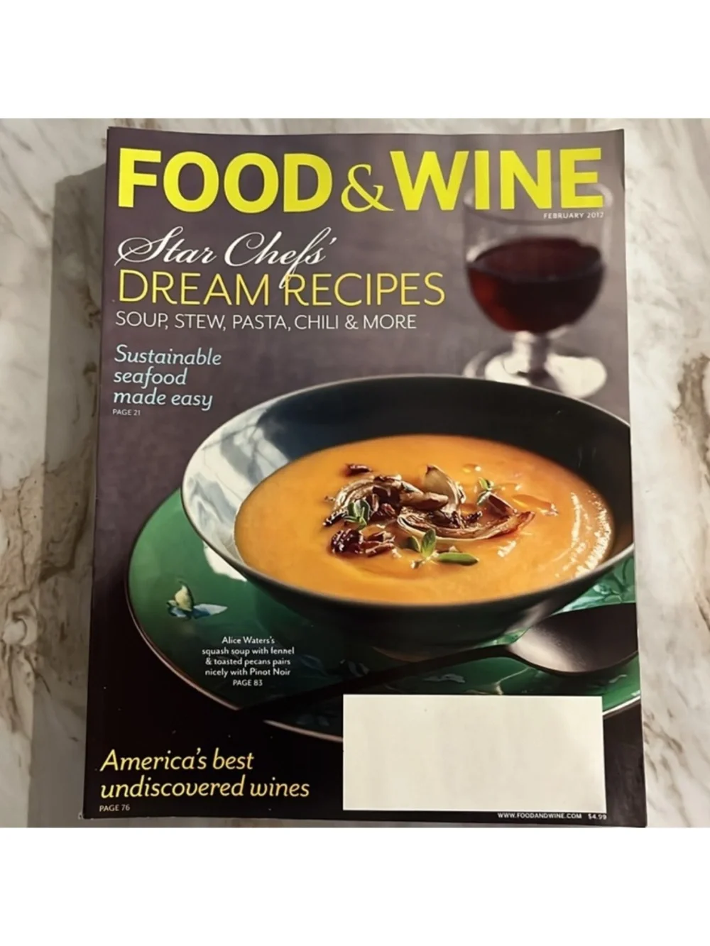 Food & Wine Magazine’s